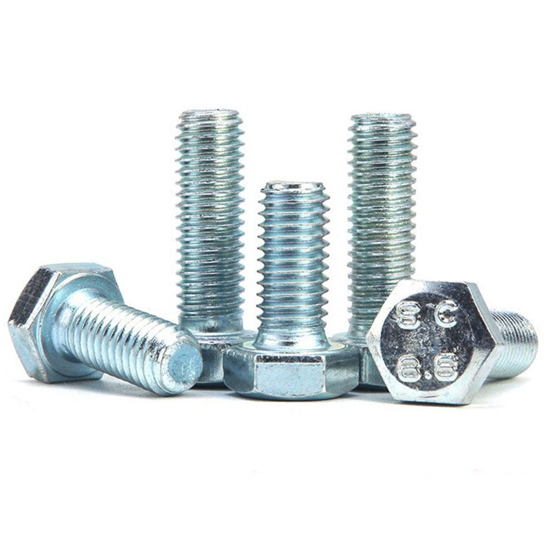 M14M16 8.8级镀锌外六角螺丝螺栓白锌厘*25x30x40x50x80x90x100mm