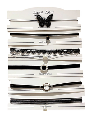 其他其他网格女蕾丝项链