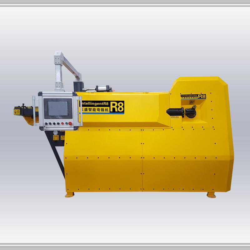 天盛R8型全自动智能钢筋弯箍机 加工箍筋弯曲切断机 一次成型设备