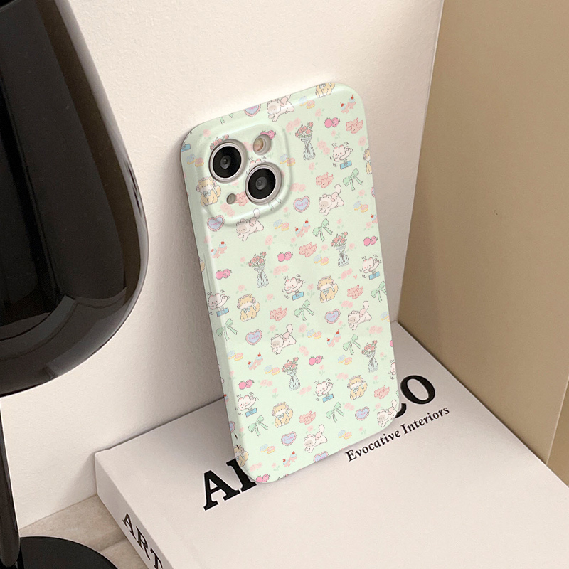 JTK Studio · 小猫碎花甜点小元素  · Protective shell