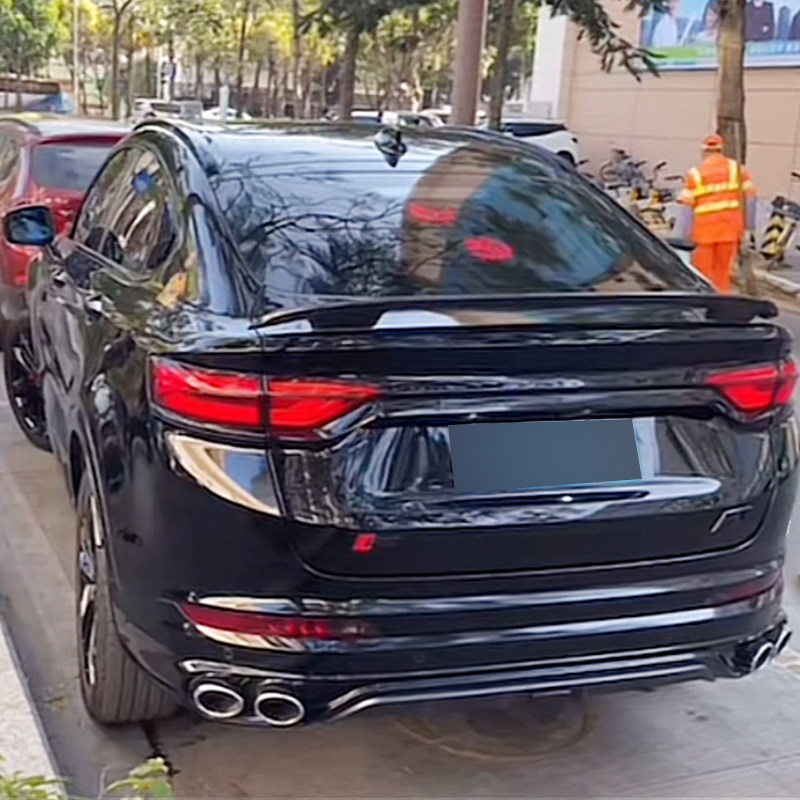 适用吉利星越/s改装尾翼远景帝豪三厢车免打孔尾翼烤漆定风翼装饰