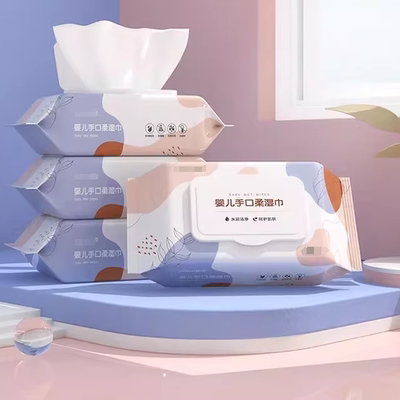 柔湿巾婴儿手口屁专用湿巾