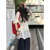 随意穿 MOWENTI文文婷 小众 P帘2025年女薄纱绑带蕾丝印花短裙