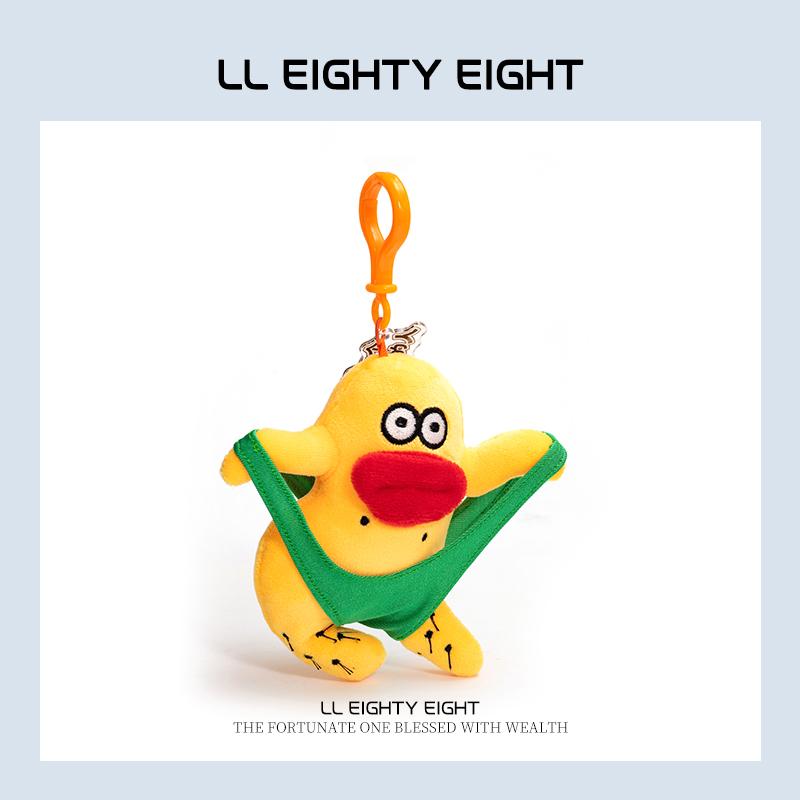 在逃疯子女生书包挂饰