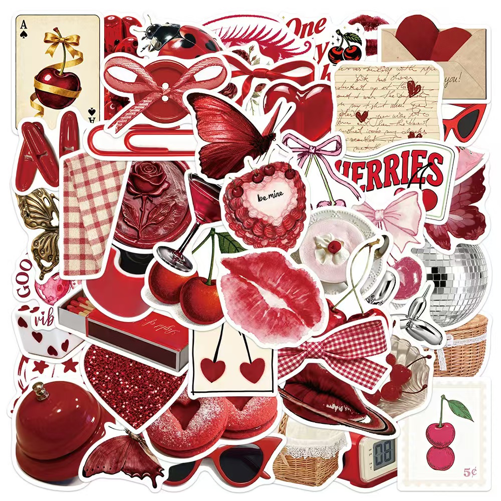 已经裁剪装饰素材创意少女心贴纸