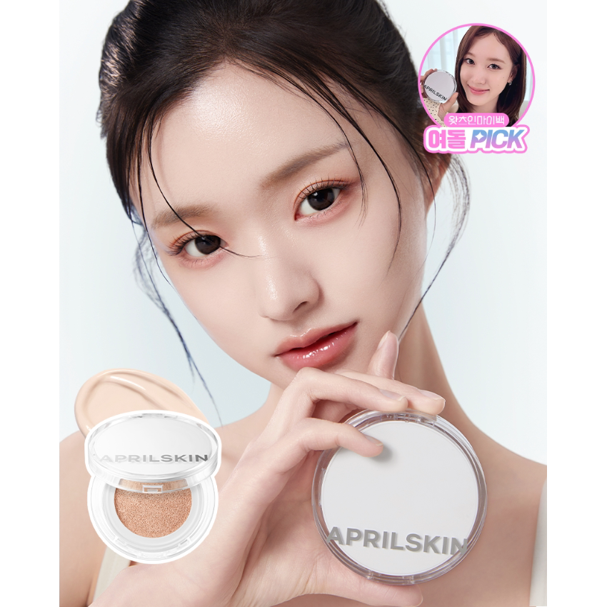 韩国Aprilskin魔法轻薄遮瑕气垫水光肌3.0 正装+替换 有货！