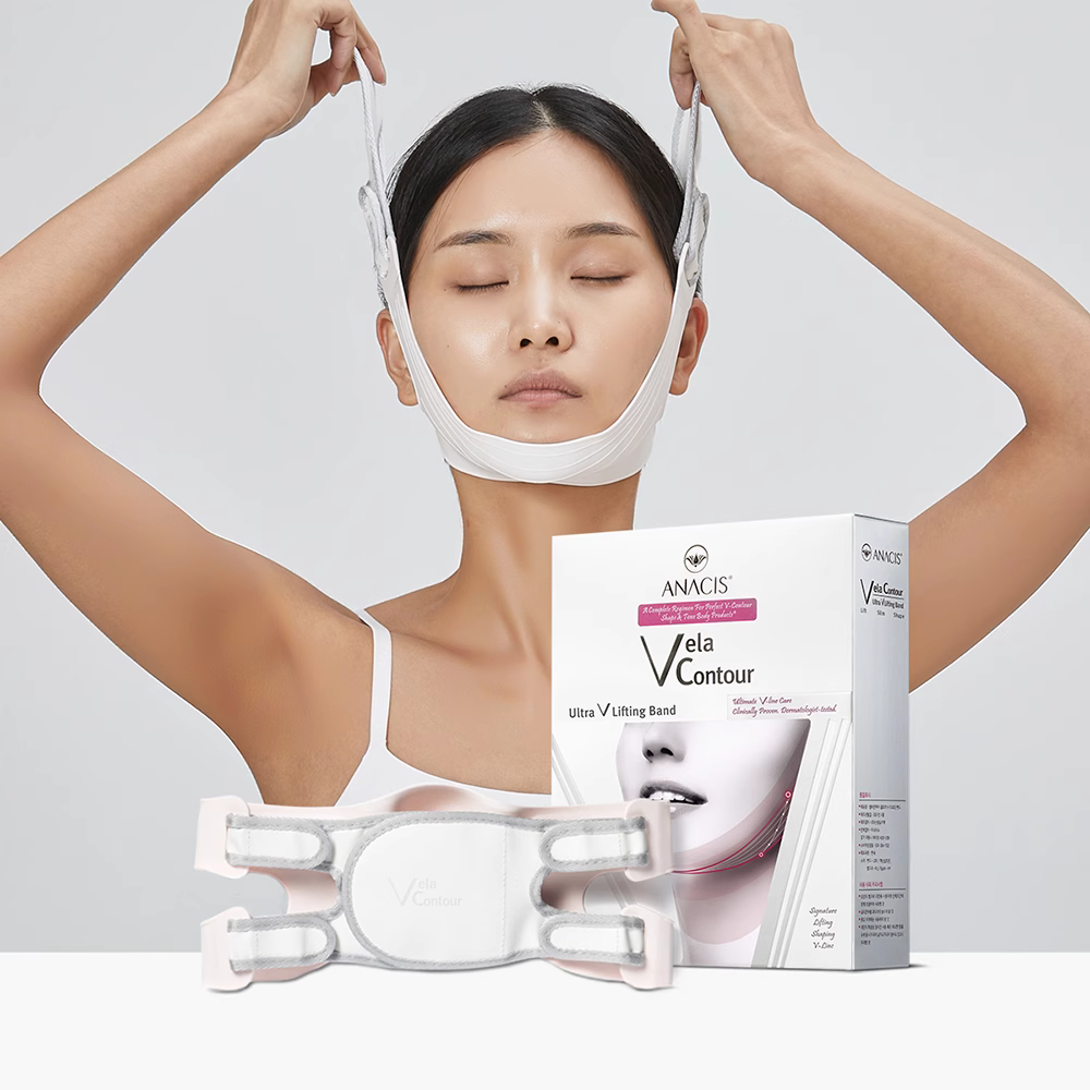oliveyoung同款韩国ANACIS脸部小V脸提拉绷带紧致轮廓改善双下巴