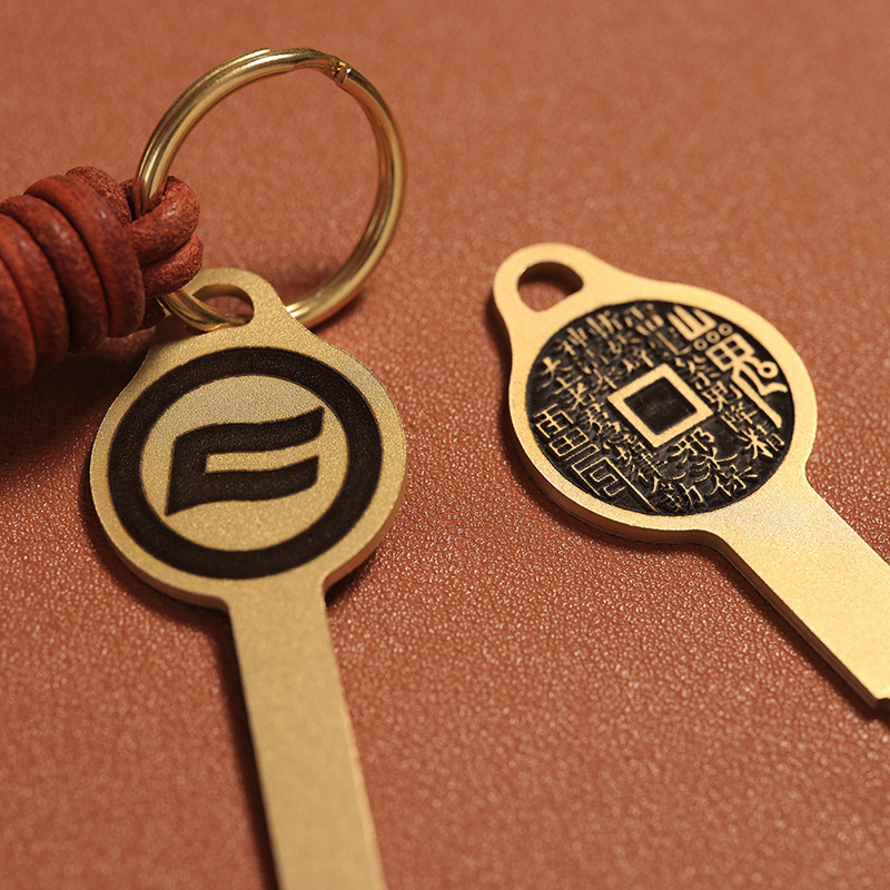 适用于春风CLC250/CLC450复古纯铜钥匙胚 改装配件大全