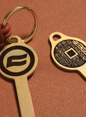 适用于春风CLC250/CLC450复古纯铜钥匙胚 改装配件大全