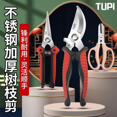 德国进口不锈钢修枝剪盆景家用