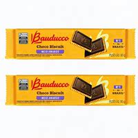 Original Brazilian imported Bauducco chocolate-flavored coated cookies as a snack thumbnail 4