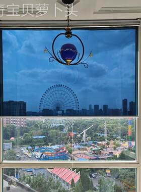 通用型家用打伸缩隔公式遮阳帘阳台用防晒热膜窗船孔卷帘办室遮光