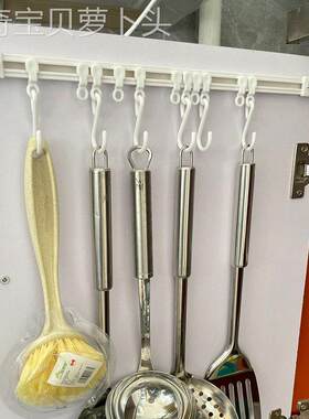 通用型家用挂勺子铲具小子的子厨房工物神器钩挂架烘架焙收纳壁挂