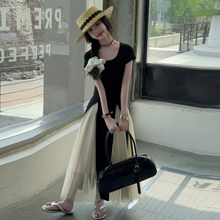 女童夏装 潮流 薄款 连衣裙网红小清新裙子ins风时髦儿童萌娃新品