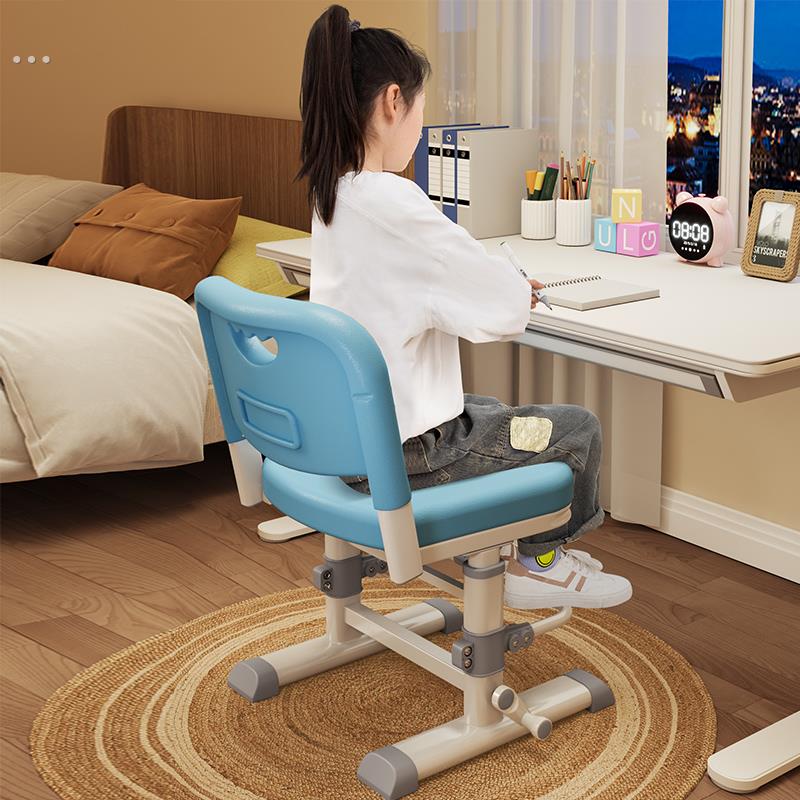 儿童学习椅子小学生家用升降学习椅可调节久坐办公椅座椅书桌椅子