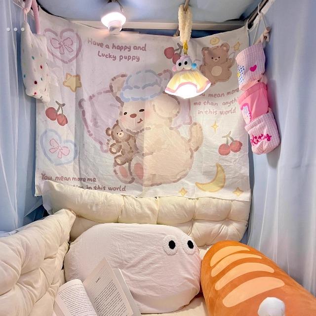 小夜灯宿舍床上用悬挂温馨氛围感可遥控夜灯大学生上铺装饰改造灯