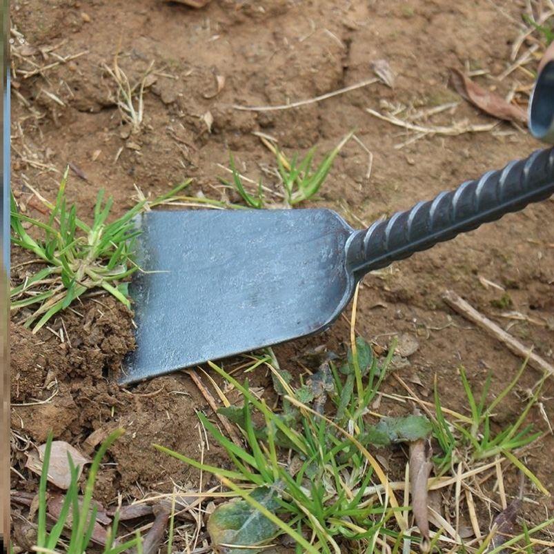 螺纹钢小铲子园艺种菜园艺移苗除草专用铲瓜铲老式老款锻打大蒜铲