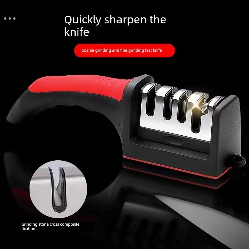多功能磨刀神器磨石家用厨刀精磨商用快速磨刀工具三合一
