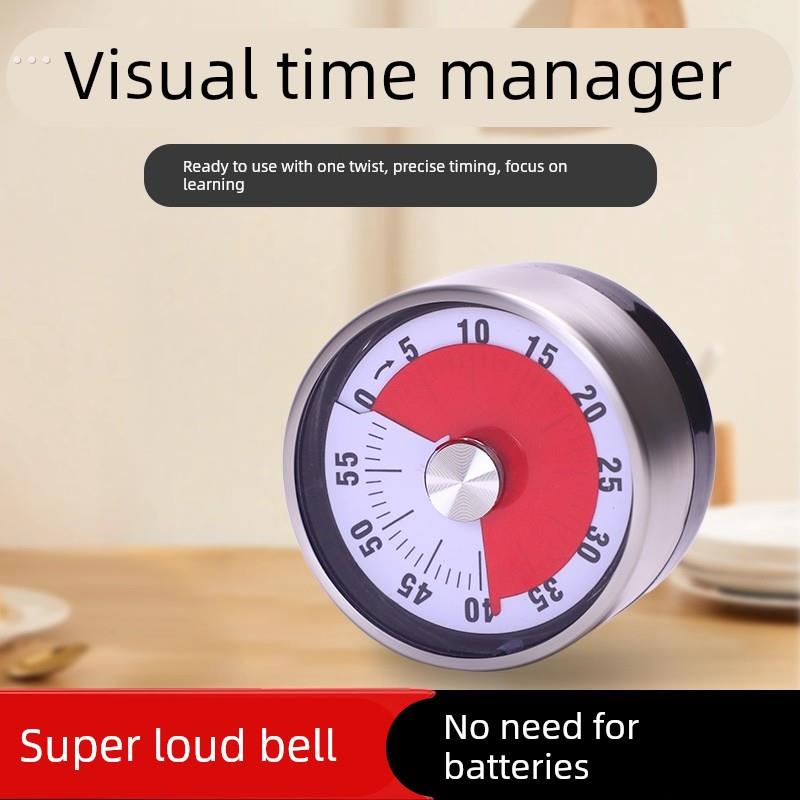 定时器学生专用时间管理磁吸可视化烘培闹钟机械化厨房计时器