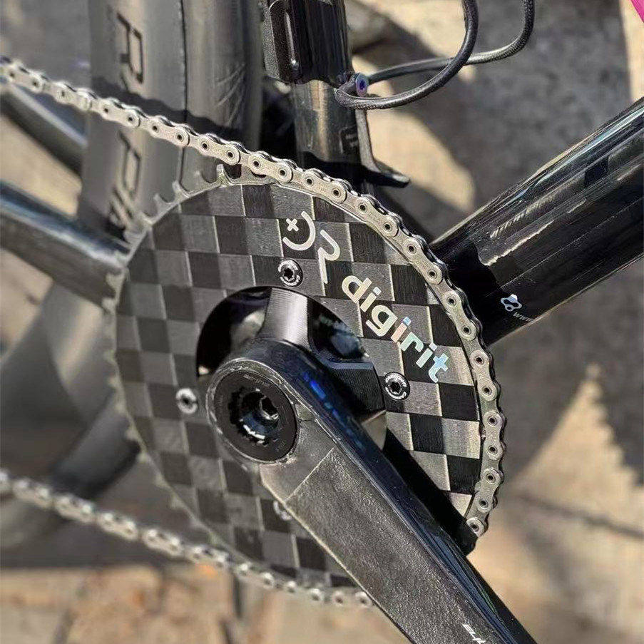 台湾Digirit碳纤维盘片公路车牙盘齿片 正负齿 鸟车/小布/SRM/THM