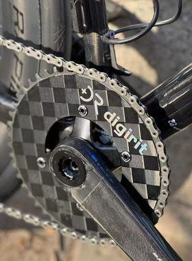 台湾Digirit碳纤维盘片公路车牙盘齿片 正负齿 鸟车/小布/SRM/THM