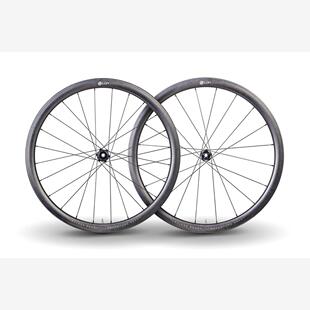 Lún品牌 天地  碟刹 砾石自行车轮组