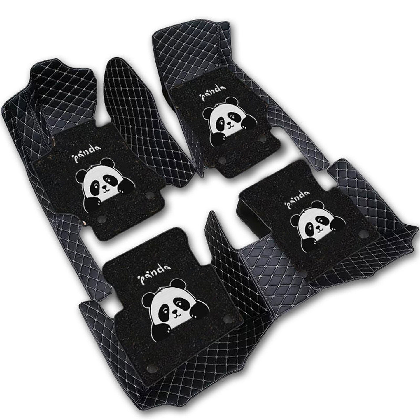 汽车脚垫全包围专用定制雪妮丝吉利博越途观现代ix糯玉米朵朵熊