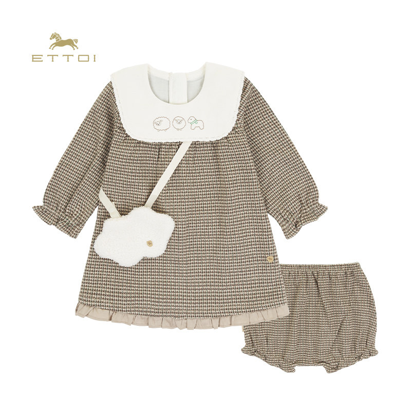 �����˼��š�ETTOI�����޶�ͯȹ��Ů��������ɭϵС�������װ�� 201.52Ԫ