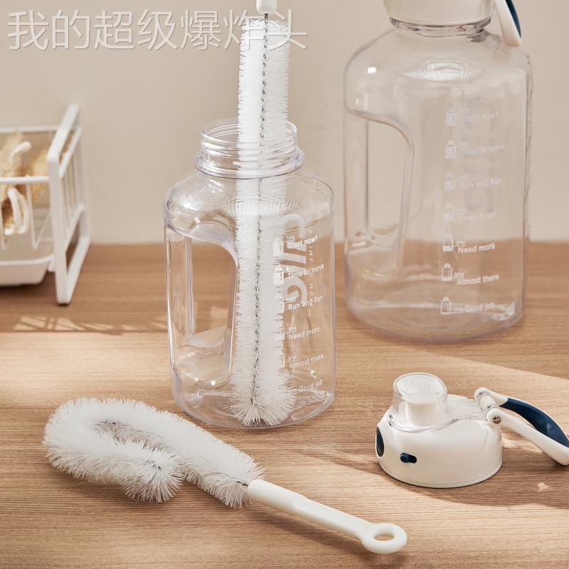 细吨桶水壶JYJ-DDT刷长柄杯刷无死角口瓶刷吨奶瓶保温杯刷子水杯