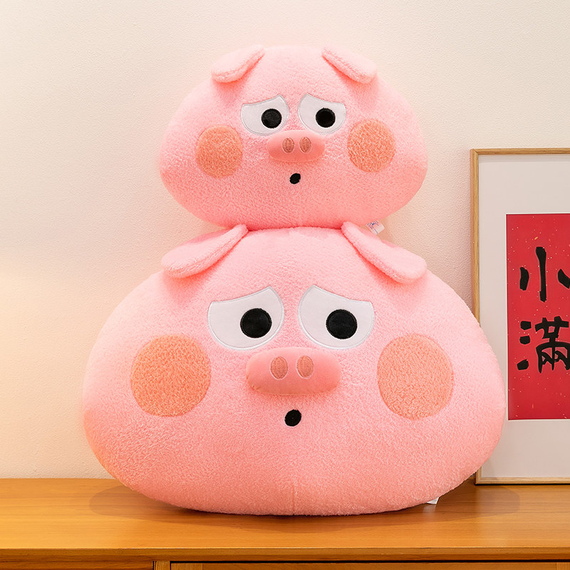 大号猪培根抱枕卡通周边