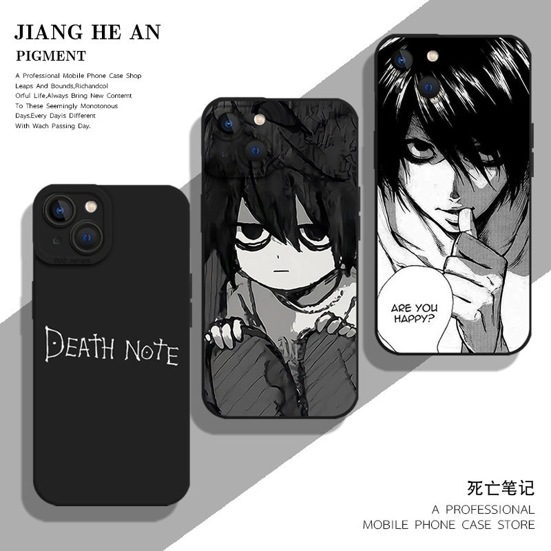 deathnote适用苹果16手机壳iPhone15promax死亡笔记14笔记本13mini/L/12夜神月11漫画xs周边xr动漫x/8plus/7p