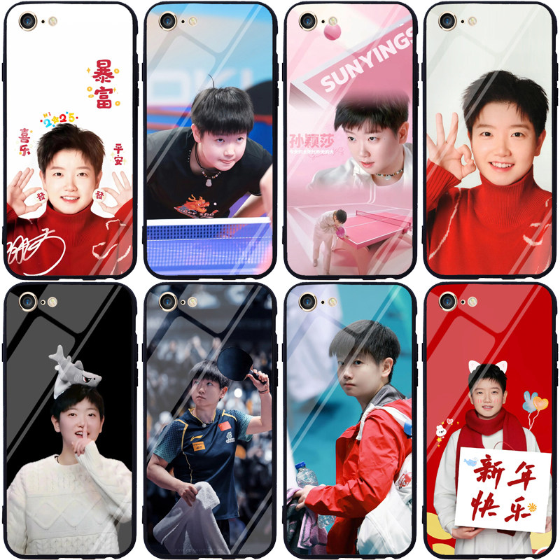 孙颖莎手机壳适用苹果16 15 14莎莎vivox90华为nova12OPPOreno13小米15荣耀90黑鲨5一加13红米k80三星红魔9