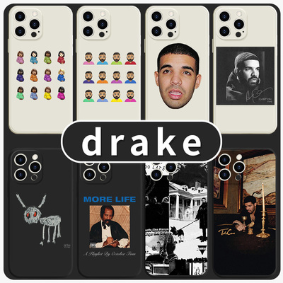 drake手机壳苹果14华为ma
