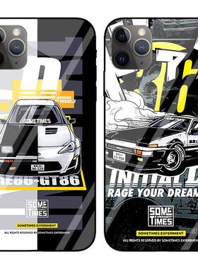 头文字D手机壳车牌86适用红米13C/9A/10X/12/K70/30I/40S/50/60E/NOTE14/13R/9/11T小米14/13/11/PRO+/4G/TUR