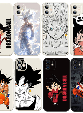 七龙珠周边手机壳适用三星S23十赛亚人S22Ultra孙悟空S21FE硅胶S20Plus动漫a53a54全包魅族21防摔一加ace3