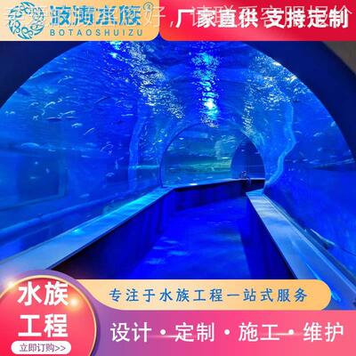 海洋工53215型程设计供海洋馆设计大加厚亚克应力馆水族馆工程设