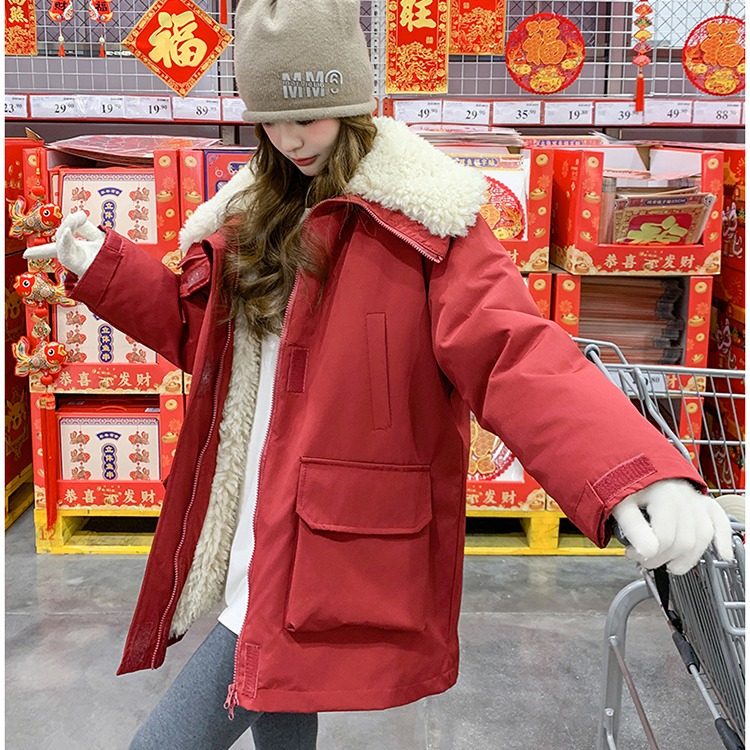 2025冬季新款MHV ARCHIVE中长款女士派克服冲锋衣女士爆款棉服外