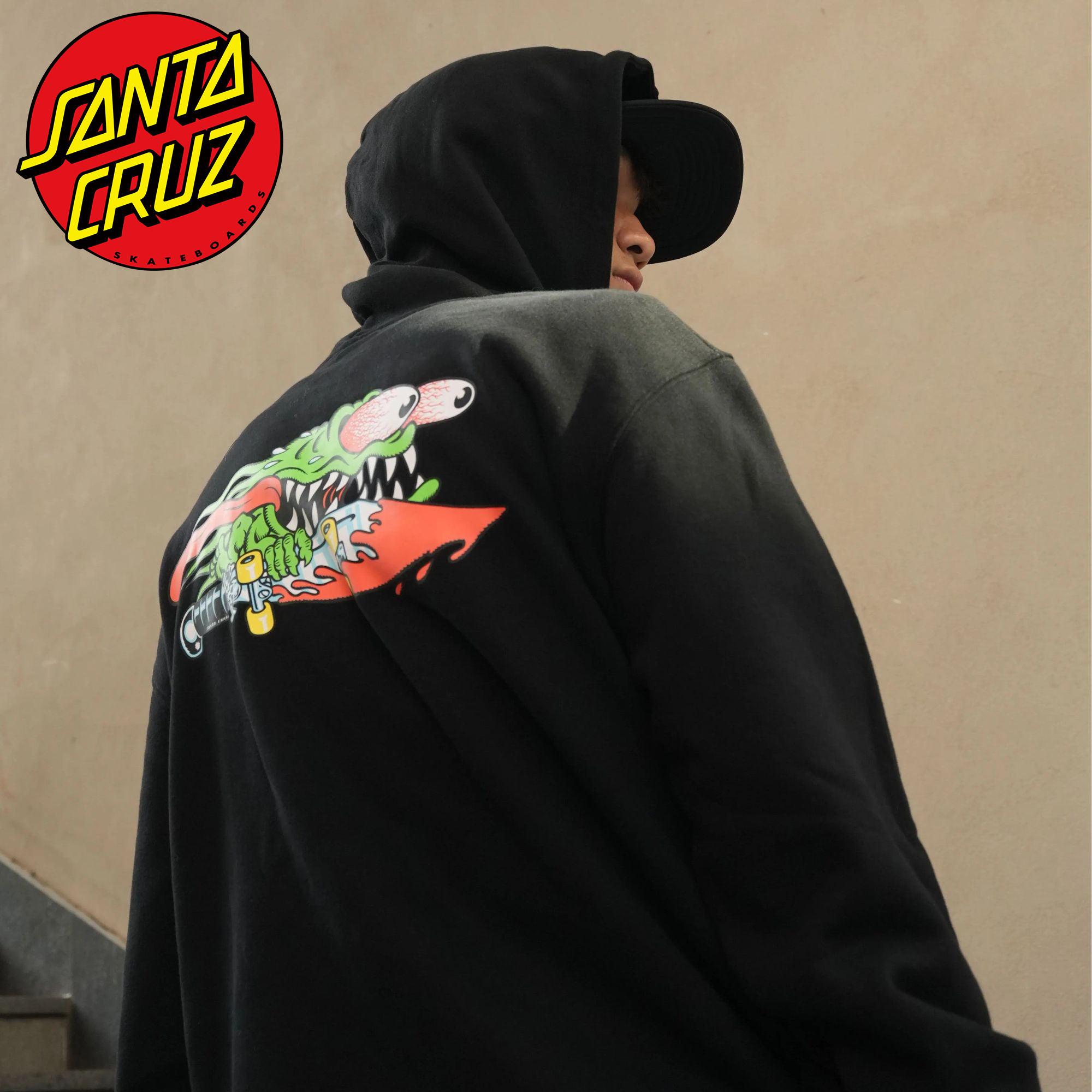 SantaCruz拉链卫衣情侣同款