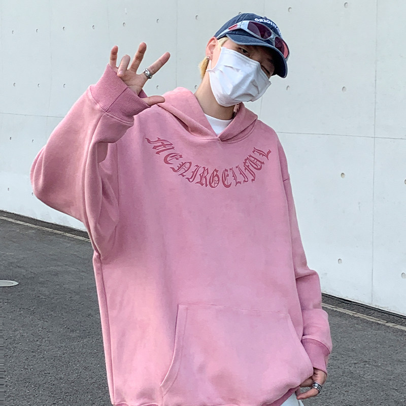 WY137-特批45控68400克抖音品秋季高街麂皮绒烧花连帽卫衣外套,女装短外套,电商A058-1（原电商C417）
