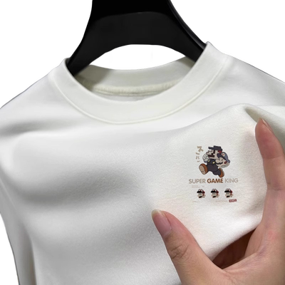 BJHI加绒加厚保暖内衣男生修身