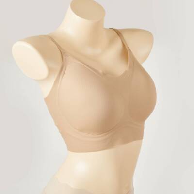 【提拉防垂】大码文胸女胖mm大胸显小无痕内衣全罩杯包容薄款隐形