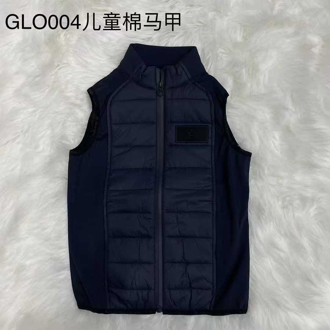意大利进口CT儿童棉服马术马甲