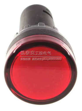 原装正品上海天逸22MM闪光灯 AD17-22SG 48V110V220VDC 红色