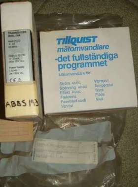 TILLQUIST电压变送器 U800L-154