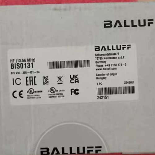 BALLUFF 巴鲁夫高频读写头 BIS0131 BIS VM-355-401-S4原装正品