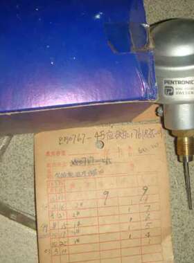 pentronic瑞典温度感测器 0490-23120 阿法拉阀配件号:1761835-01