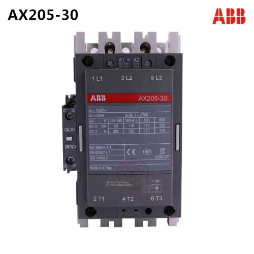 ABB接触器AX205-30-11-84*110V 订货号 1SFL501074R8411