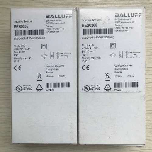 BES0308 BES Q40KFU-PSC40F-S04G-012 现货促销 全新原装巴鲁夫