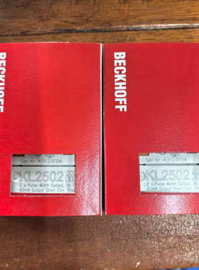 KL2502-3020现货促销全新原装正品未拆封BECKHOFF倍福模块实物照
