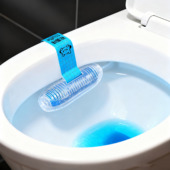 日本智能马桶清洁剂无水箱专用清洗剂自动蓝泡泡除臭去异味洁厕宝